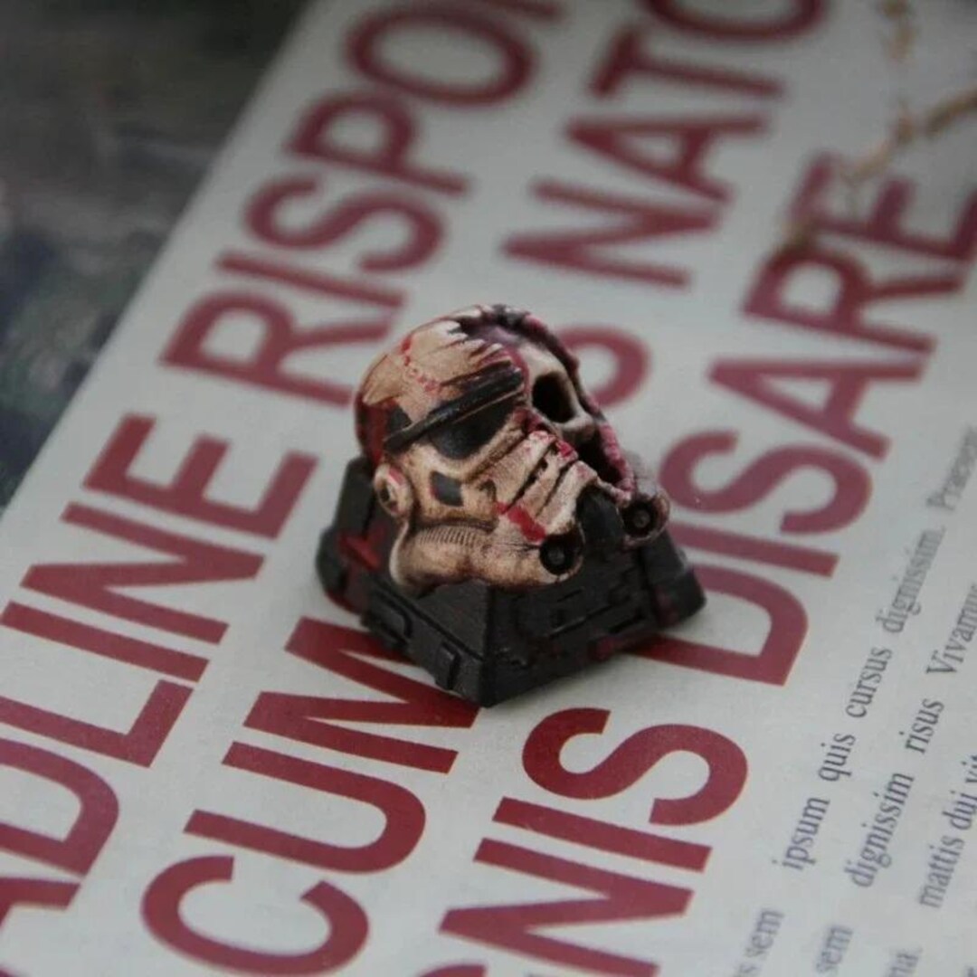 Chainsaw Man Gun Demon Keycaps Anime Themed 1pcs Customized Resin 3d ...