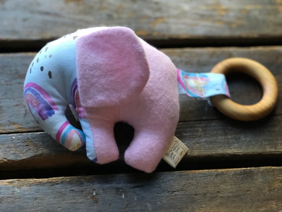 elephant teething toy
