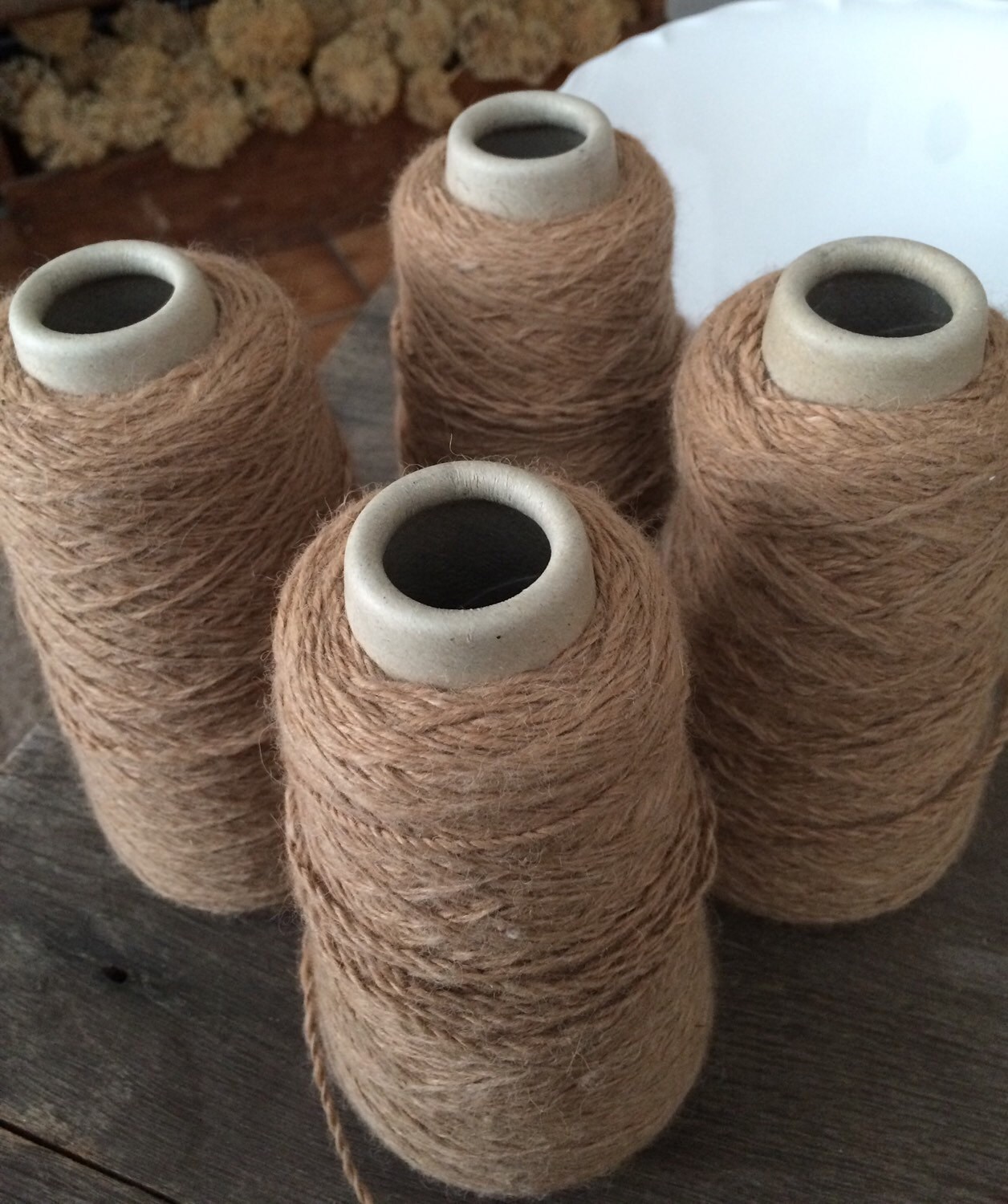 Luxurious 100 alpaca wool yarn cones machine knitting Etsy