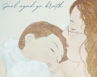 Scottish Gaelic Mam Mother's Day Card