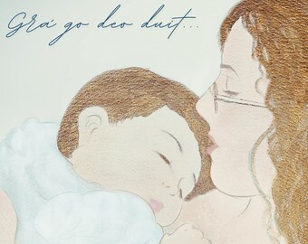 Irish Mom Mother's Day Card