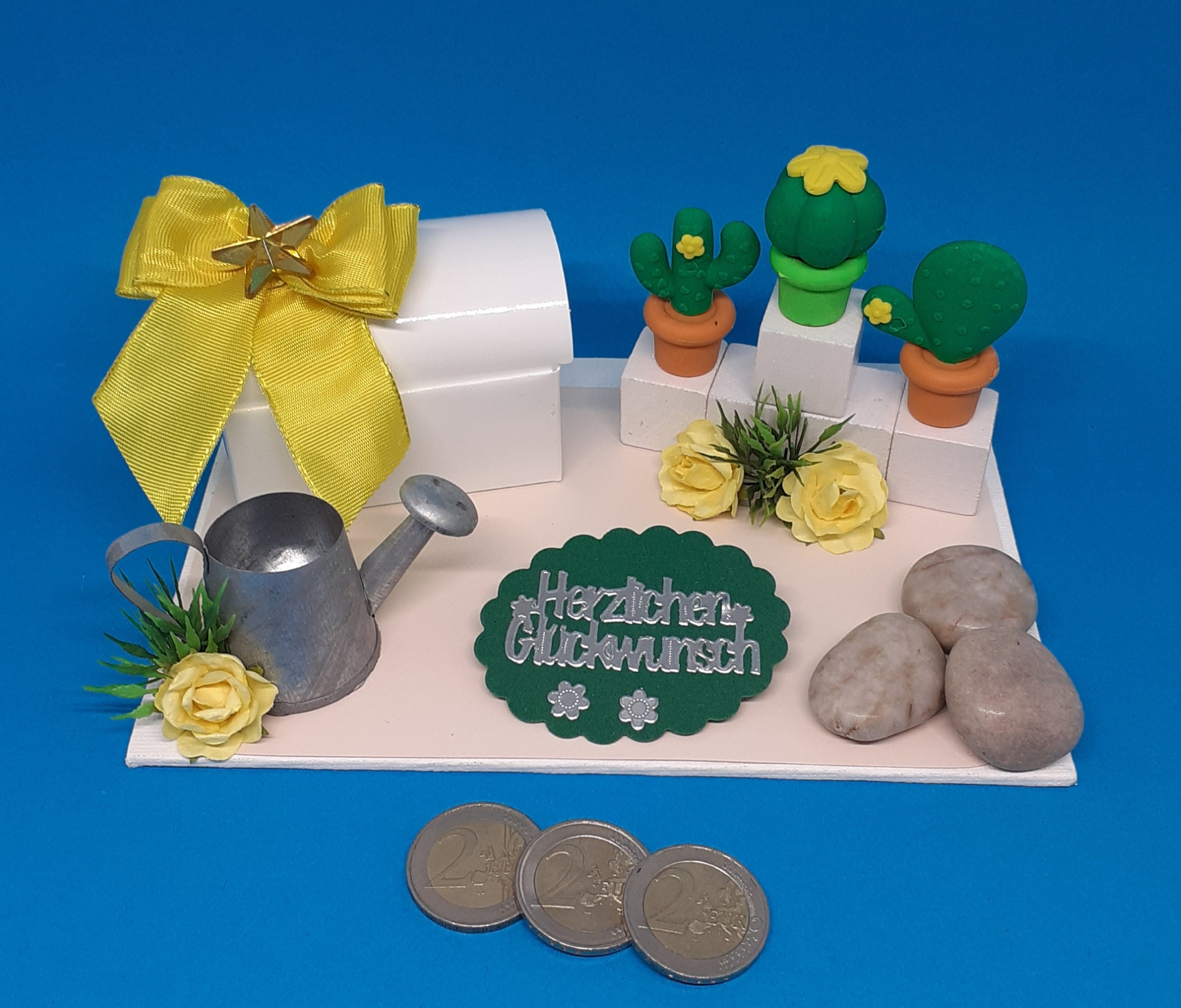 Geldgeschenk Geschenkidee Gutschein Gärtner Floristin Pflanzen Etsy