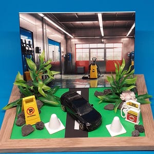 Geldgeschenk Autowäsche Autoaufbereitung Autopflege professionelle Autoreinigung 3D Car Wash Gutschein Geburtstag originell Handarbeit