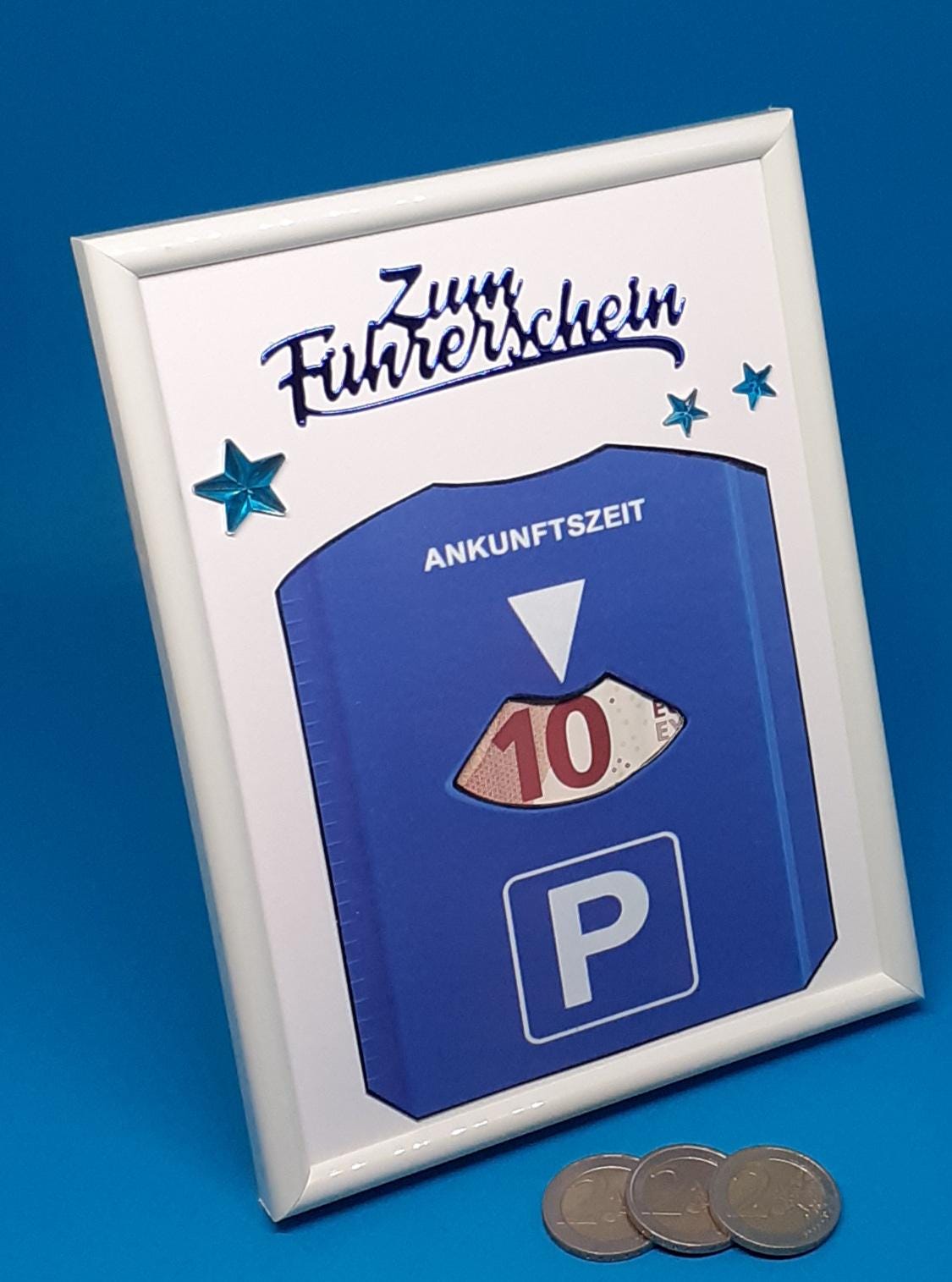 Cash gift car driving lessons fuel money fuel money passed test voucher original unique