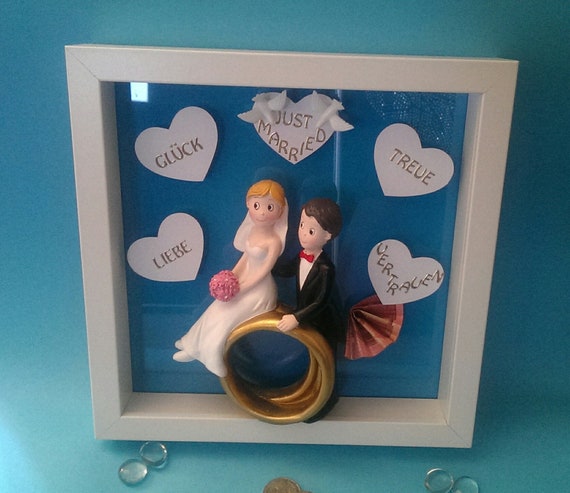 Money Gift To Wedding Gift Idea Coupon Frame Wedding Gift Etsy