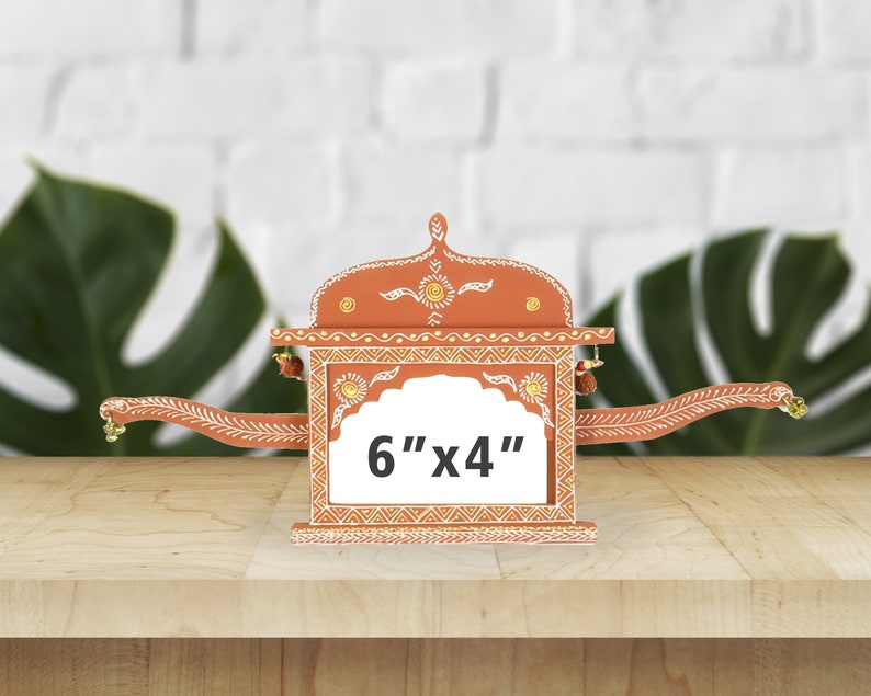 Wedding Picture Frame Indian Photo Frame Handmade Photo Frame Gift for Wedding Anniversery