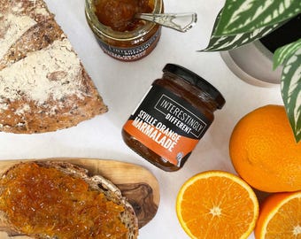 Artisan Seville Orange Marmalade | Handmade Small Batch Marmalade | Gourmet Citrus Preserve