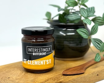 Artisan St Clements Jam | Handmade Orange & Lemon Preserve | Small Batch Citrus Jam