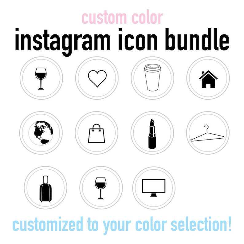 Instagram Highlight Icon Options