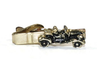 BELLE PINCE À cravate vintage avec voiture ancienne très bon état EUR