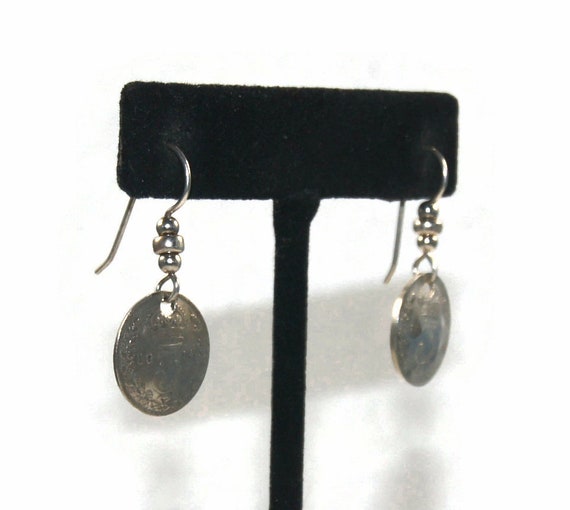 Vintage Dangle Earrings Made from Great Britain 1… - image 6