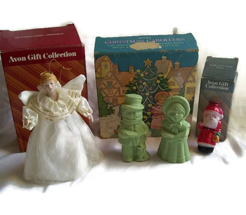 Vintage Avon Christmas Collectibles. Including Christmas Etsy