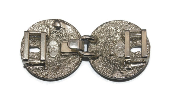 Vintage Mimi Di N Gold Tone Sand Dollar Belt Buck… - image 4