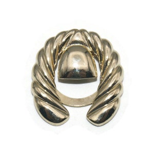 Vintage Gold ton Kleid Clip, Schal Clip, Pullover Clip.