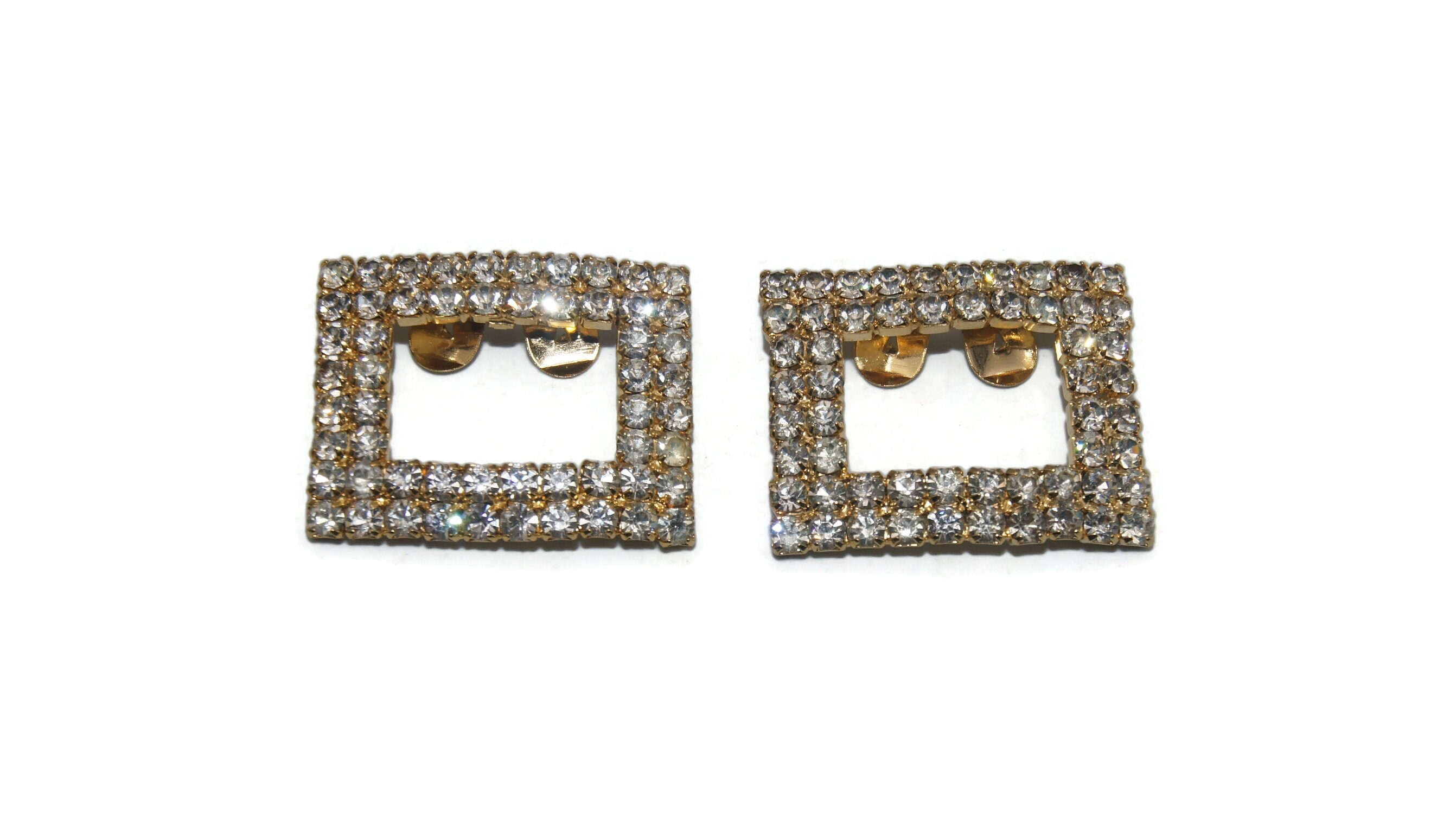 One of a kind rhinestone embellished crochet shoe charms for foam clogs & schoenclips Sieraden Broches pins en clips Kleding 