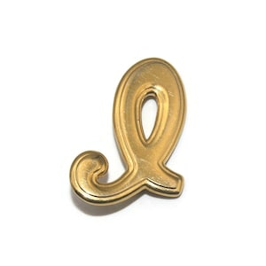 Vintage Gold Tone Ribbon Brooch.