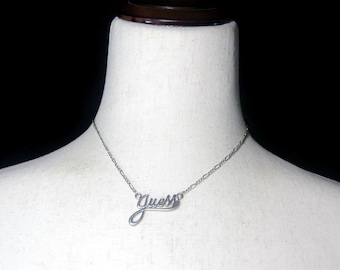 Collier Coeur GUESS Argenté Avec Strass - Neuf Avec étiquettes - Magnifique Bijou