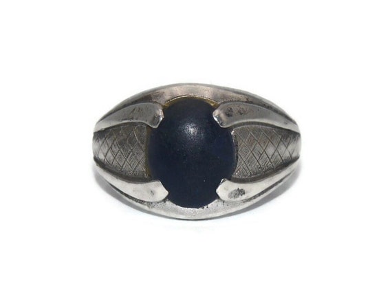 Vintage C and C Sterling Silver and Oval Sodalite… - image 2