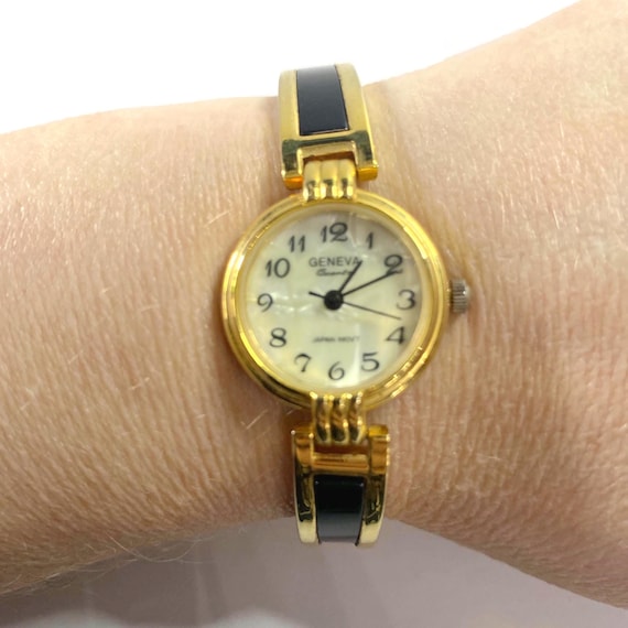 Vintage Geneva Gold-Tone Women\'s Watch Vintage Geneva Gold Silver Two-Tone Quartz Women main image 3