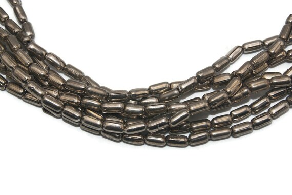 アクセサリー vintage hook top silver necklace Vintage Silver Tone 7 Strand 26 Inch Necklace With Hook