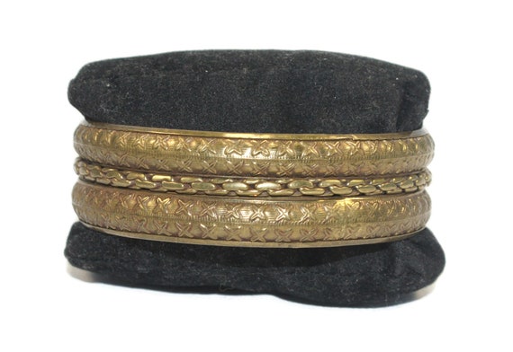 Vintage 8 Inch Copper Bangle Bracelet. - image 2