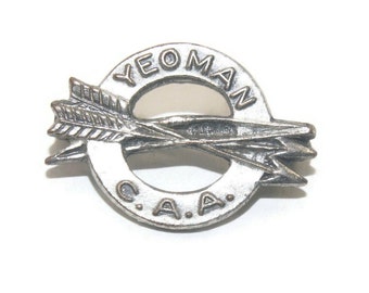 Écusson Ashtabula Bowmen - Club De Tir à L'arc Ohio Années 1950