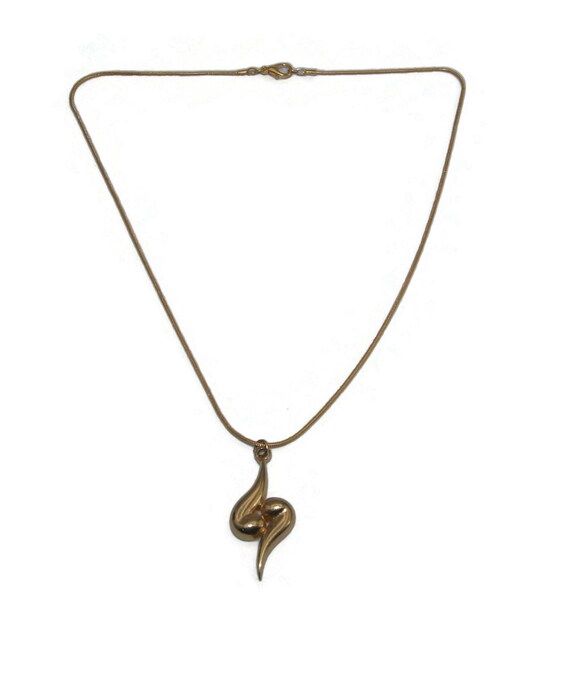 18 インチのゴールド トーン チェーンにロブスター クロウ クラスプが