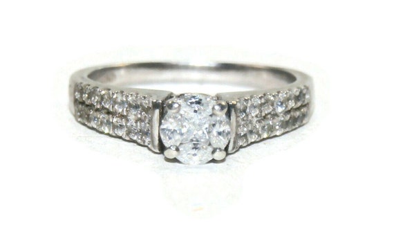 Vintage GND Sterling Silver and Czs US Size 9 1 2 Engagement Ring. Hallmarked 925 GND. Etsy Hong Kong