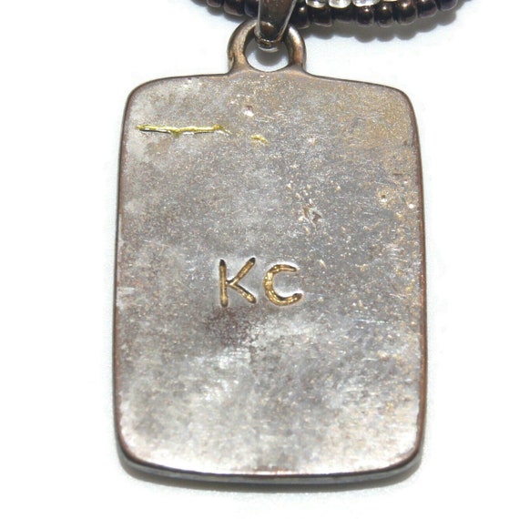 Vintage Kenneth Cole Gold Tone Pendant on 16 to 1… - image 7
