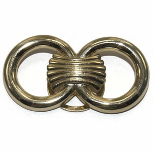 Vintage Gold ton Kleid Clip, Schal Clip.