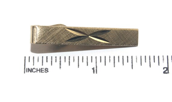 Paire De Boutons De Manchette (gauchettes) Swank Vintage, Or Brillant, Avec Diamant - Occasion