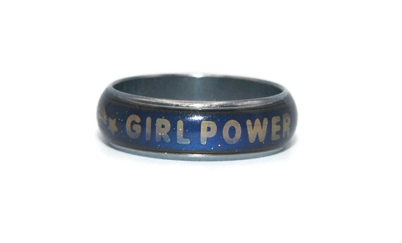 Girl power ring sale
