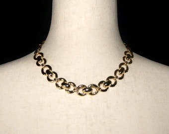 Collier Ras-du-cou En Argent 925 émaillé Rouge – Fermoir à Clip – Occasion Très Bon état