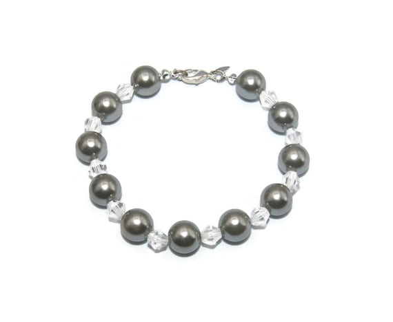 ◇HYERES LOR◇ H Edition Silver (Y) White Pearl Bead Bracele Imperial Pearl Sterling Silver Freshwater Pearl Bracelet