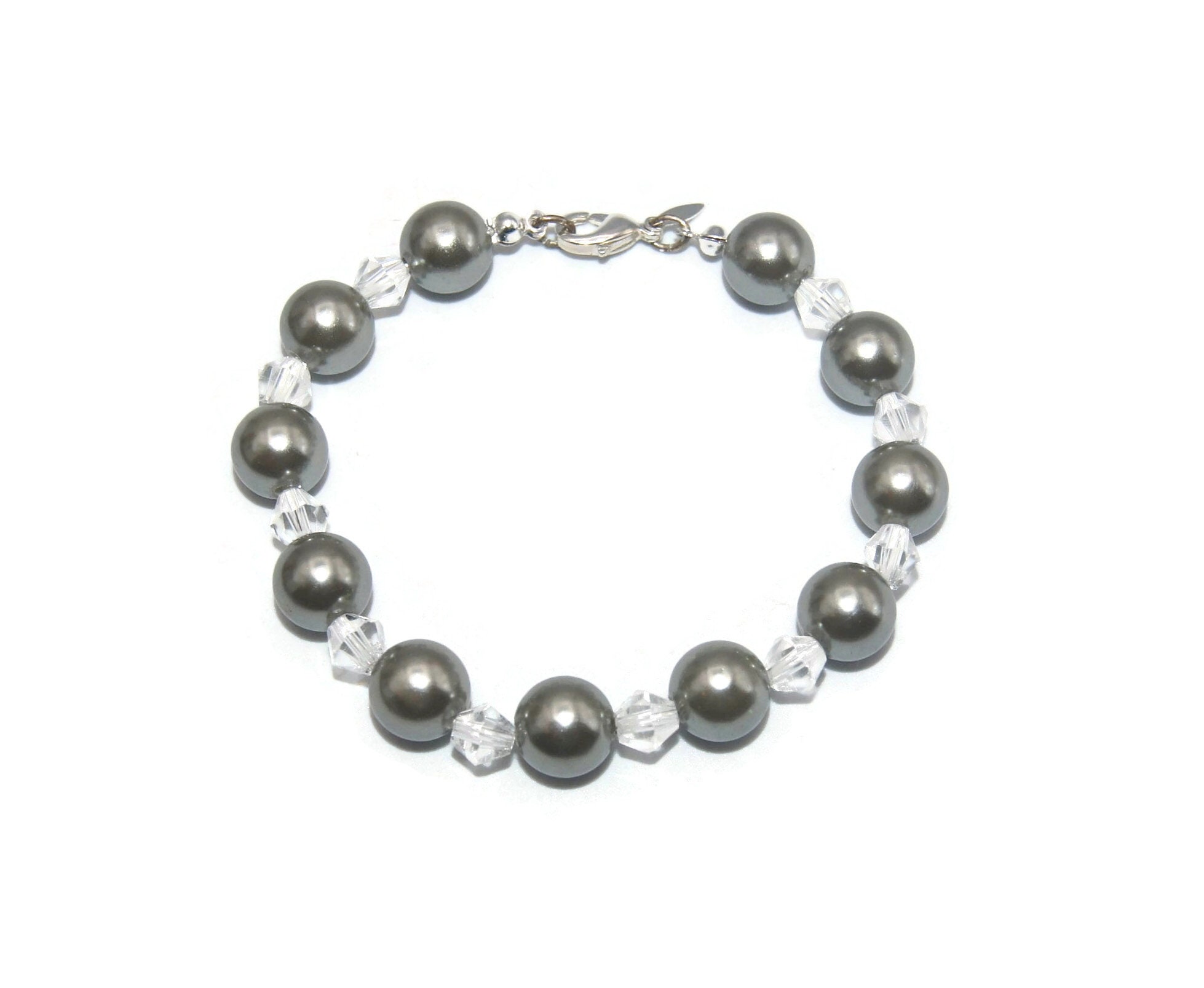 ◇HYERES LOR◇ H Edition Silver (Y) White Pearl Bead Bracele John Hardy Surf Bracelet with Pearls - BU900936XUM