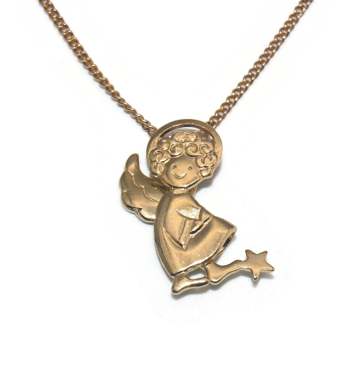 Avon cheap angel necklace