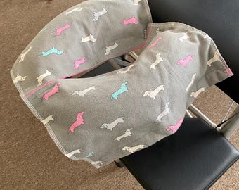 Flanellen gezichtssteunhoes | Massagetafelkleed, chiropractietafel. Cadeau voor chiropractoren of massagetherapeuten