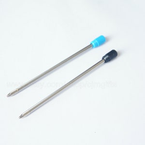 oil base beaded pen refills, beaded pen refill, blue ball point pen refill, ball point pen refills, beaded pen refills, metal refills