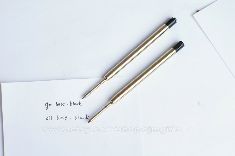 Metal G2 Refill, G2 Standard Refill, Black Ink Ball Pen Refill, Black