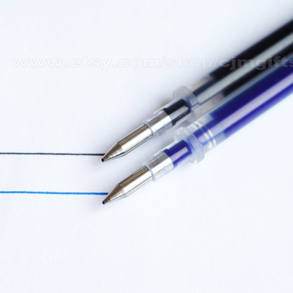 MG007 gel pen refills, 0.5mm gel pen refills, gel pen cartridge, roller ball pen refills, blue rollerball pen, blue ink refill