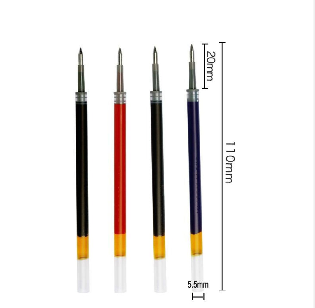 Pack of 20, Pack of 10 MG G-5 0.5mm Gel Pen Refills, Gel Pen, Gel Pen ...
