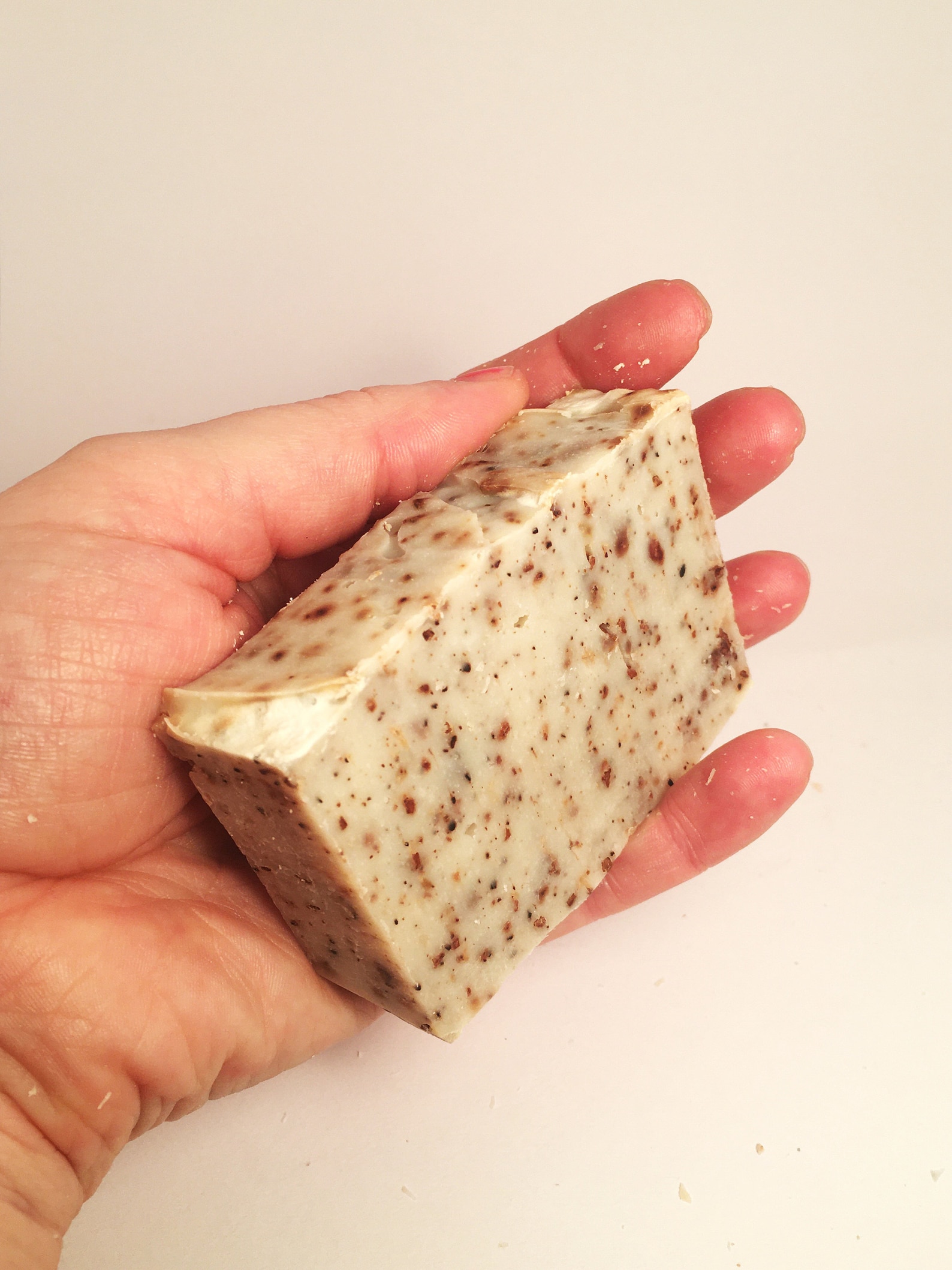 Walnut Shell Exfoliating Soap Bar / Homemade Organic Walnut Etsy