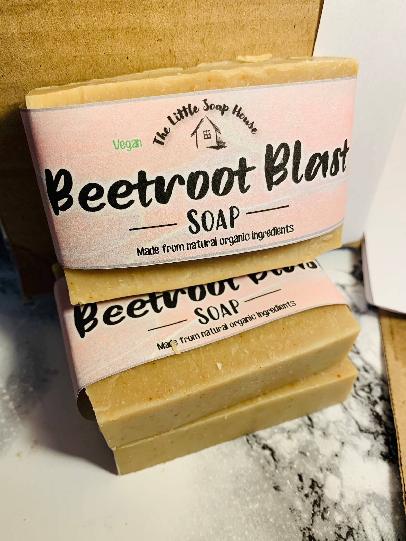 Beetroot Soap/ Turmeric soap / Plant Based Organic Soap