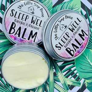 Sleep Well Balm | relaxing moisturiser | Organic Skin Care