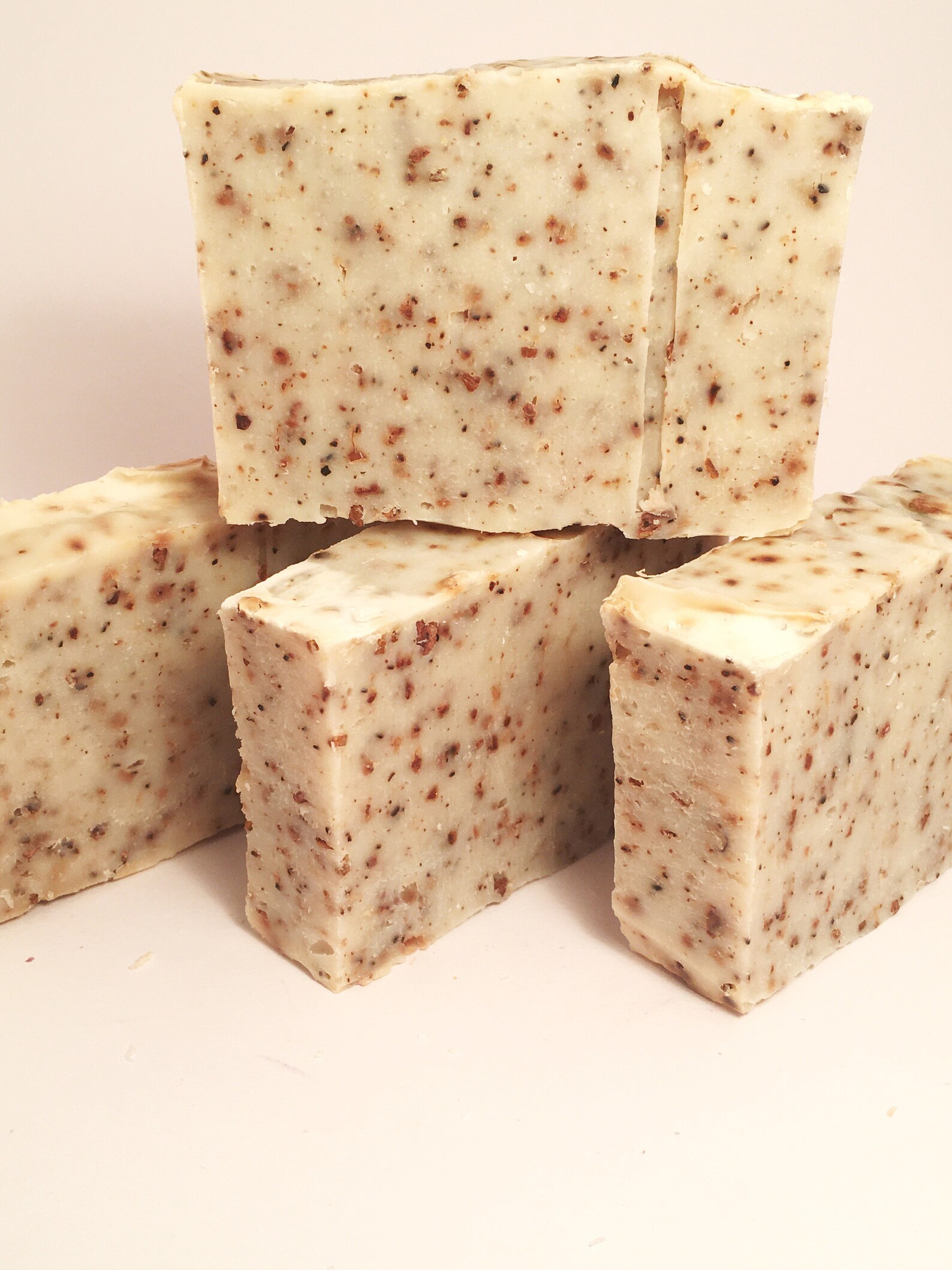 Walnut Shell Exfoliating Soap Bar / Homemade Organic Walnut Etsy