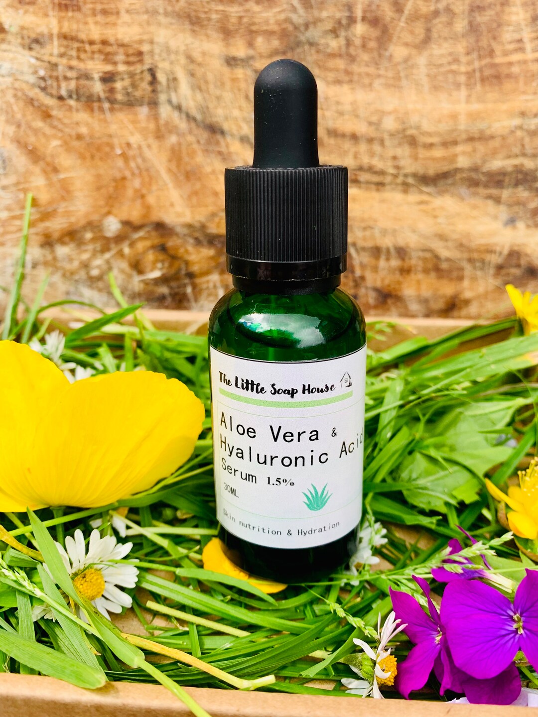 Hyaluronic Acid + Aloe Vera Facial Serum - Etsy