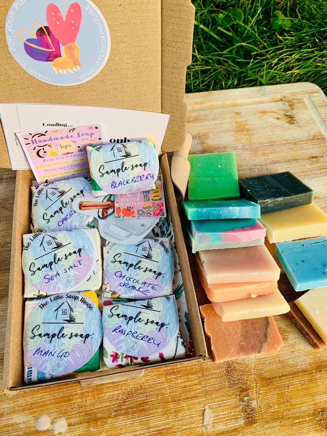 Sample Soap Box Set Sample Soap Gift Box | Guest Hotel Size | Hamper Idea - Etsy