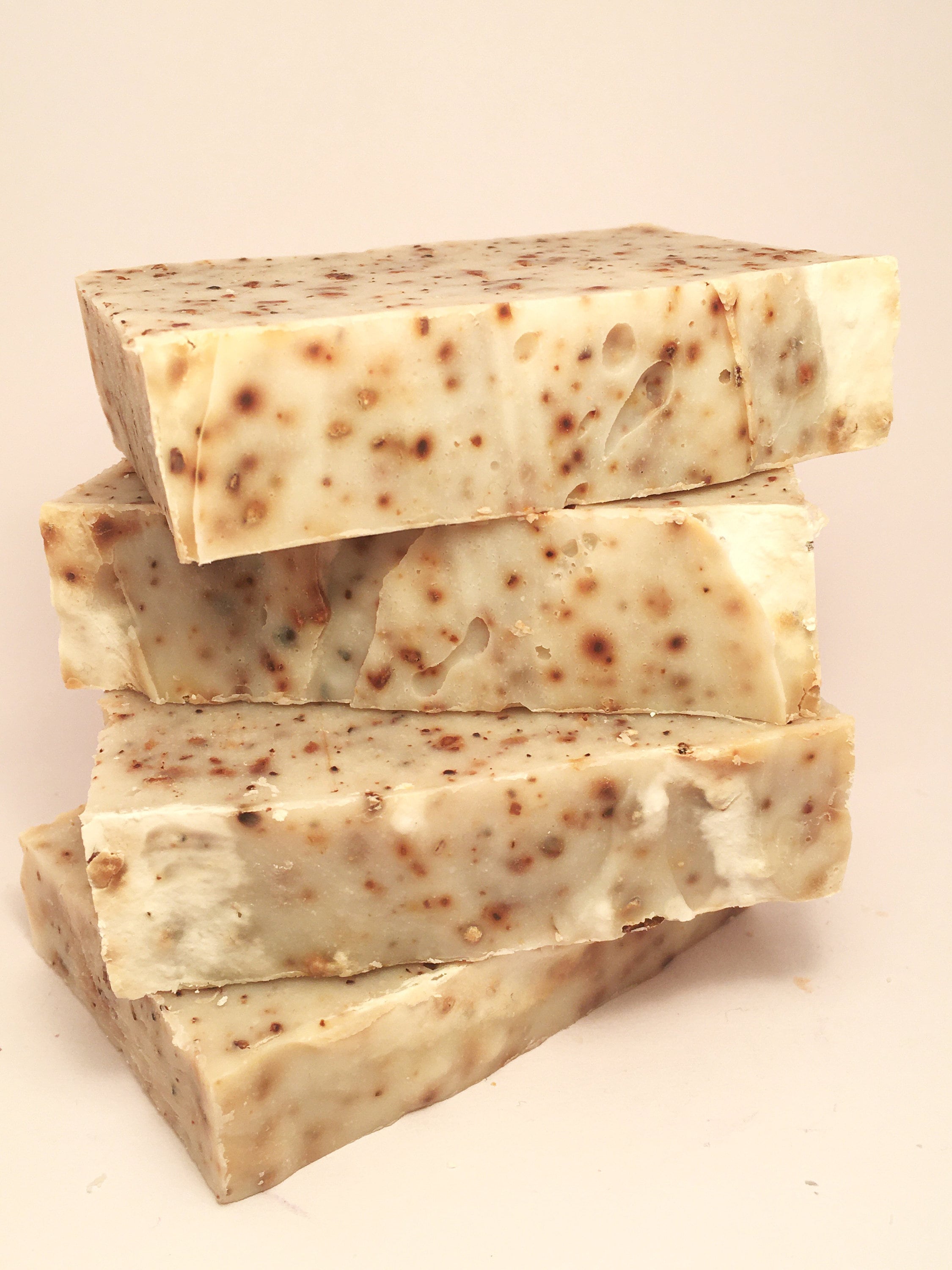 Walnut Shell Exfoliating Soap Bar / Homemade Organic Walnut Etsy