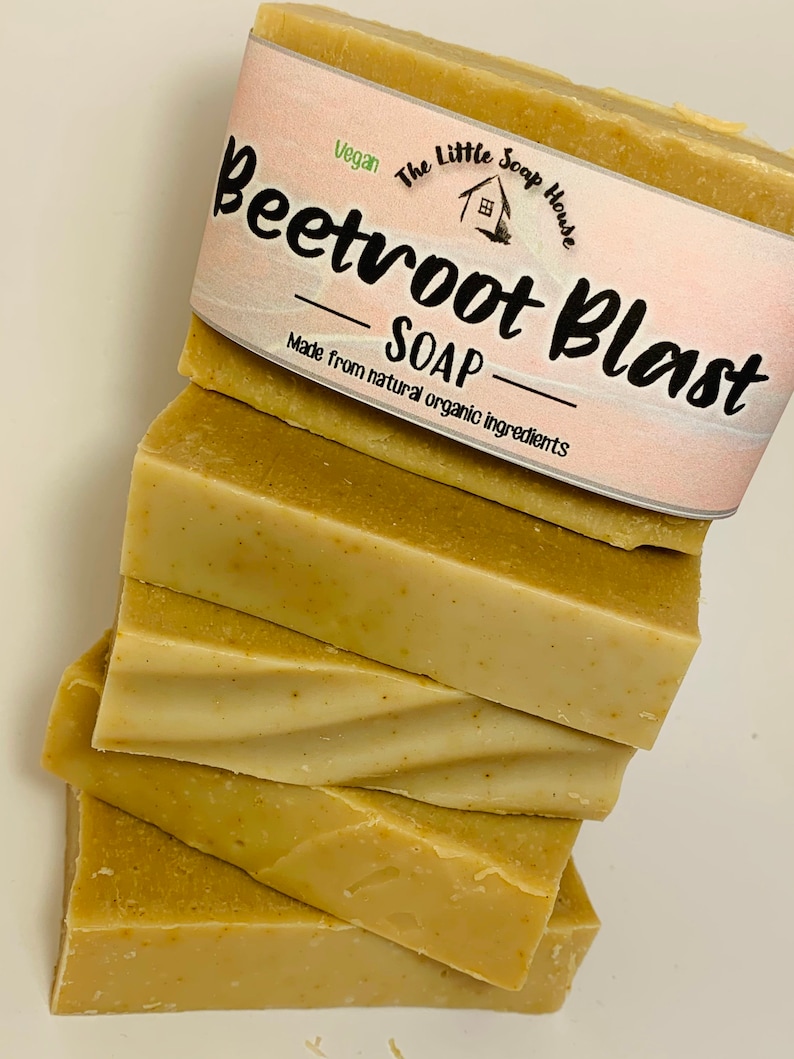 Beetroot Soap/ Turmeric Soap / Plant Based Organic Soap / Etsy Canada