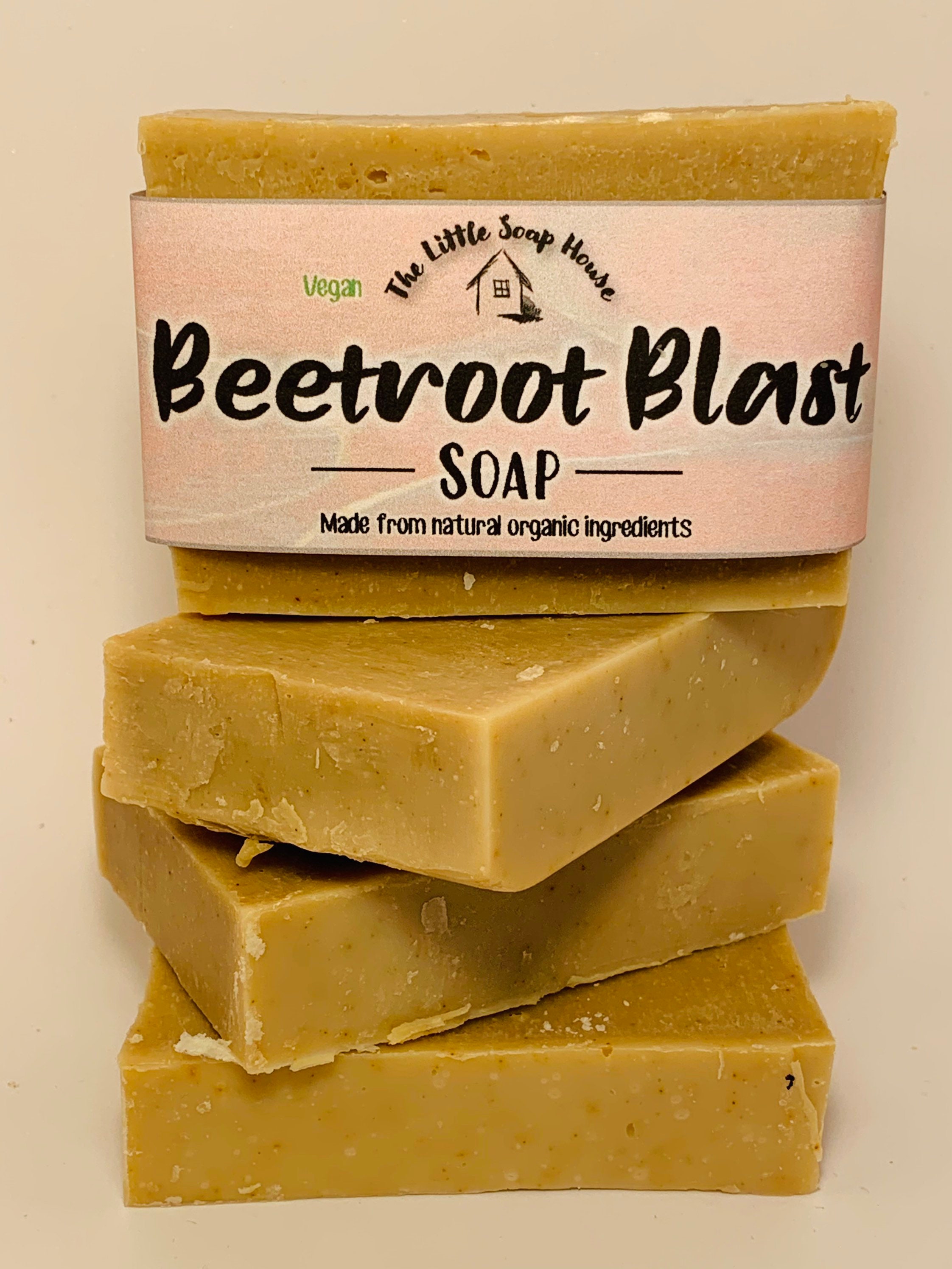 Beetroot Soap/ Turmeric soap / Plant Based Organic Soap